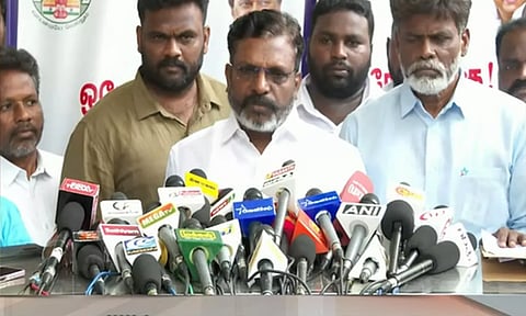 தொகுதி மறுவரையறை செய்தால் அனைத்து மாநிலங்களுக்கும் சமவாய்ப்பு தரப்பட வேண்டும்- திருமாவளவன்