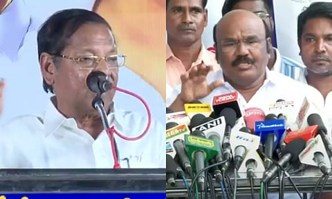 நாடகத்தில் ஜெயக்குமாருக்கு வில்லன் வேடமா? காமெடி வேடமா?- ஆர்.எஸ்.பாரதி