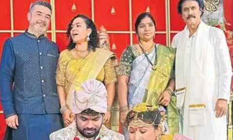 கொலம்பியா பெண்ணுடன் தெலுங்கானா வாலிபருக்கு திருமணம்