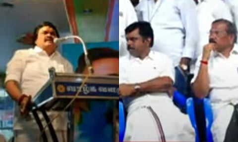 போகிற போக்கில் மிதித்து தள்ளிவிடுவேன்: பாண்டியராஜனை மிரட்டிய கே.டி.ராஜேந்திர பாலாஜி