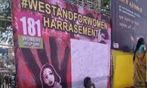 "WE STAND FOR WOMEN HARRASEMENT"- த.வெ.க.வின் பேனர் வாசகத்தால் சர்ச்சை
