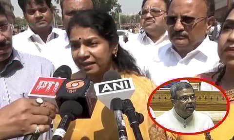 தமிழ்நாட்டின் பெருமையை நாகரீகமற்றது எனக்கூறி மத்திய அமைச்சர் புண்படுத்துகிறார்- கனிமொழி