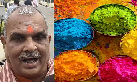 ஹோலி அன்று முஸ்லிம்கள் வீட்டிலேயே இருக்கவும்: சர்ச்சையாகிய பீகார் பாஜக எம்.எல்.ஏ. பேச்சு