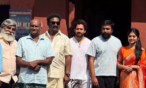 பரத் - சசிகுமார் நடிக்கும் புதிய படம் பூஜையுடன் தொடங்கியது