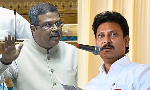 தேசிய கல்விக்கொள்கை: தர்மேந்திர பிரதானுக்கு அன்பில் மகேஷ் பதில்