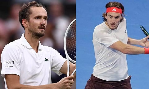 இந்தியன் வெல்ஸ் ஓபன்: காலிறுதிக்கு முன்னேறிய மெத்வதேவ்.. 4-வது சுற்றில் சிட்சிபாஸ் தோல்வி