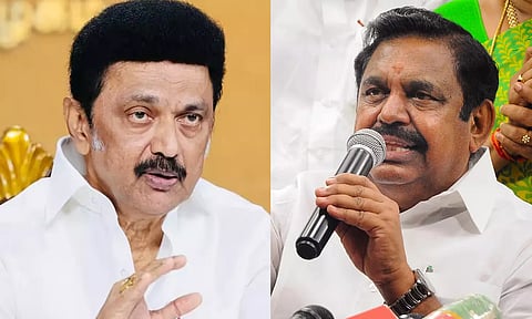 டெல்லியில் தமிழ்நாட்டை அடகு வைத்தது யார்? நேருக்கு நேர் நின்று விவாதிக்க திராணி உள்ளதா? - இ.பி.எஸ் கேள்வி