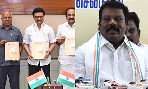 'ரூ' என்று மாற்றி இலச்சினை: தமிழர்கள் இவ்விஷயத்தில் பெருமை கொள்ள வேண்டும்- செல்வப்பெருந்தகை