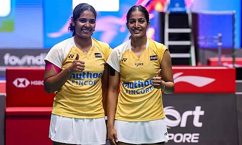 ஆல் இங்கிலாந்து பேட்மிண்டன்: காலிறுதிக்கு முன்னேறிய இந்திய பெண்கள் ஜோடி