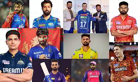 ஐ.பி.எல். 2025: கேப்டன்கள் பெறப்போகும் சம்பளம் எவ்வளவு தெரியுமா? முழு பட்டியல்