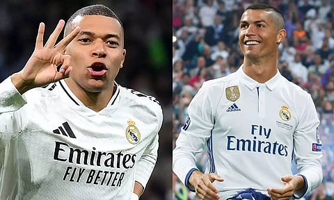 அறிமுக சீசனில் அதிக கோல்: ரொனால்டோவின் ரியல் மாட்ரிட் சாதனையை முறியடிக்கும் எம்பாப்வே