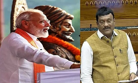 பிரதமர் மோடி முந்தைய பிறவியில் மராட்டிய மன்னர் சத்ரபதி சிவாஜியாக பிறந்தார் - பாஜக எம்.பி.