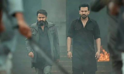 அரசியல், ஆக்சனுடன் தீ தெறிக்கும் எம்புரான் டிரெய்லர் வெளியீடு