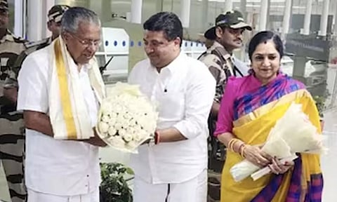 தொகுதி மறுசீரமைப்பு கூட்டம்- கேரள முதல்-மந்திரி பினராயி விஜயன் சென்னை வருகை