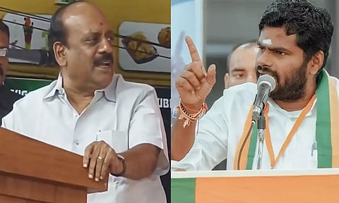 வட இந்திய சகோதர, சகோதரிகளை அமைச்சர் அன்பரசன் அவமானப்படுத்தியதாக அண்ணாமலை கண்டனம்