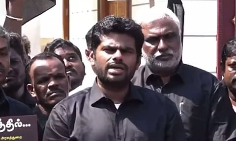 தொகுதி மறுசீரமைப்பு கூட்டம் ஒரு நாடகம்- அண்ணாமலை