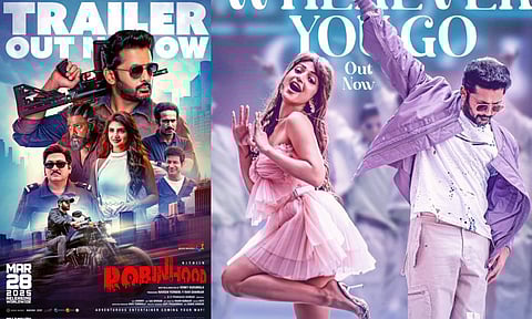 நிதின் - ஸ்ரீலீலா நடித்த Robinhood டிரெய்லர் ரிலீஸ்