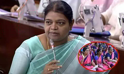 அங்கன்வாடிகளில் 7900 புதிய பணியாளர்கள் நியமிக்க அரசாணை வெளியீடு - அமைச்சர் கீதா ஜீவன்