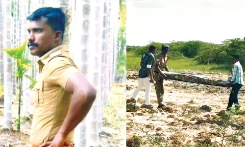 போலீஸ்காரரை எரித்துக்கொன்ற ஆட்டோ டிரைவர் மீது துப்பாக்கி சூடு - மதுரையில் பரபரப்பு
