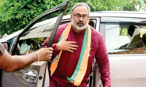 கேரள மாநில பாஜக தலைவராக ராஜீவ் சந்திரசேகர் நியமனம்..