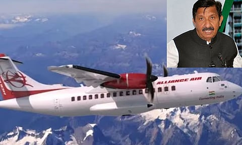 VIDEO: துணை முதல்வர் சென்ற விமானத்தில் திடீர் கோளாறு.. தரையிறங்கும்போது திக் திக் - தப்பிய 44 உயிர்கள்