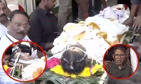 மறைந்த மனோஜ் பாரதிராஜா உடல் தகனம்