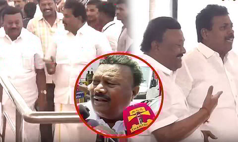 பாமகவுடன் கூட்டணி என நான் கூறினேனா? - திண்டுக்கல் சீனிவாசன் மறுப்பு