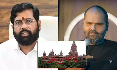 ஏக்நாத் ஷிண்டேவை விமர்சித்த குணால் கம்ராவிற்கு சென்னை உயர்நீதிமன்றம் முன்ஜாமின் வழங்கியது
