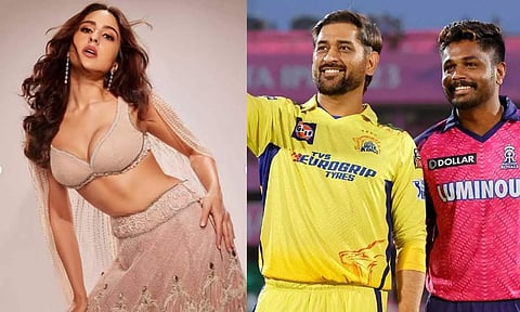 ரசிகர்களுக்கு டபுள் குதூகலம்: RR Vs CSK போட்டியில் நடன விருந்து தரும் நடிகை சாரா அலிகான்