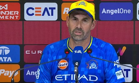 'எங்களை குறைத்து மதிப்பிடாதீர்கள்'... செய்தியாளரின் கேள்விக்கு கடுப்பான சிஎஸ்கே கோச்