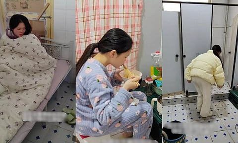 சொந்த வீடு வாங்க சிக்கனம்.. பணியிட கழிவறையிலேயே குடியிருக்கும் சீன பெண் - வாடகை எவ்வளவு தெரியுமா?