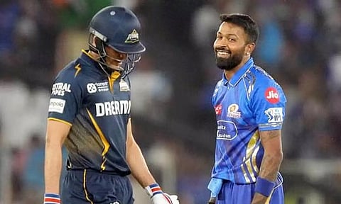 IPL 2025: மும்பை இந்தியன்ஸ் கேப்டன் ஹர்திக் பாண்ட்யாவுக்கு ரூ.12 லட்சம் அபராதம்