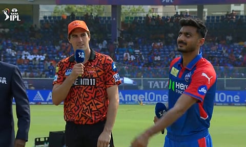 ஐ.பி.எல் 2025: டெல்லிக்கு எதிராக டாஸ் வென்ற ஐதராபாத் அணி பேட்டிங் தேர்வு