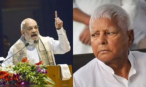 பீகார் வரலாற்றில் லாலு பிரசாத்தின் ஆட்சி 'காட்டு ராஜ்ஜியம்' என்றே அழைக்கப்படும் - அமித் ஷா தாக்கு