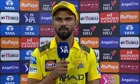 சிறப்பான தொடக்கம் இல்லாததே தோல்விக்கு காரணம்: ருதுராஜ் கெய்க்வாட்