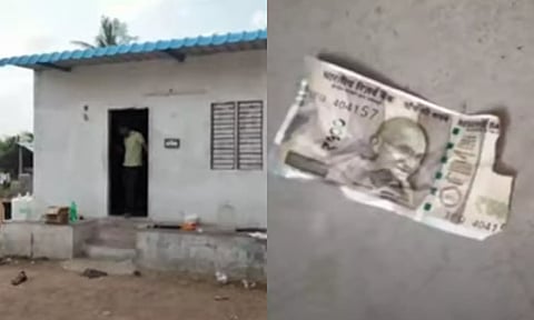 வி.சி.க. நிர்வாகி இடத்தில் கள்ளநோட்டு அச்சடிப்பு- போலீசார் விசாரணை