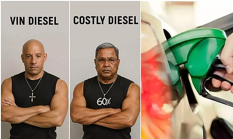 கர்நாடகாவில் டீசல் விலை உயர்வு... முதலமைச்சர் சித்தராமையாவை கிண்டலடித்து பாஜக பதிவு