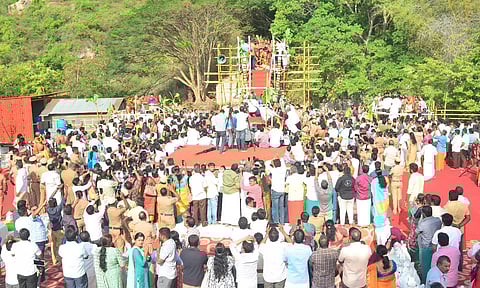 மருதமலை முருகன் கோவில் கும்பாபிஷேகம்: ஆயிரக்கணக்கான பக்தர்கள் பங்கேற்று தரிசனம்