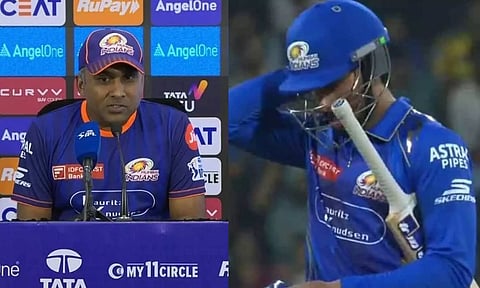 திலக் வர்மா Retired out.. மும்பை பயிற்சியாளர் ஜெயவர்தனே ஓபன் டாக்