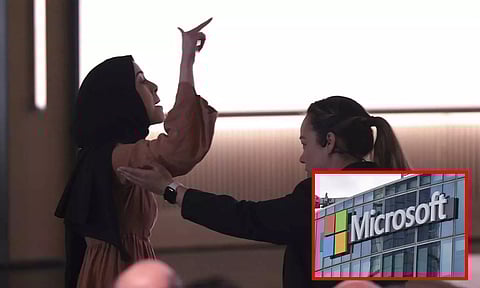 இஸ்ரேலுக்கு AI தொழில்நுட்பம் வழங்குவதற்கு மைக்ரோசாப்ட் ஊழியர்கள் எதிர்ப்பு