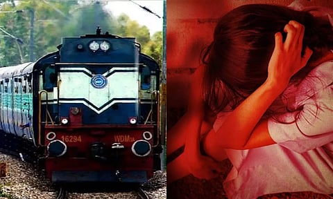 ஓடும் ரெயிலின் கழிவறையில் வைத்து சிறுமி பாலியல் வன்கொடுமை.. வீடியோ எடுத்த கொடூரம்