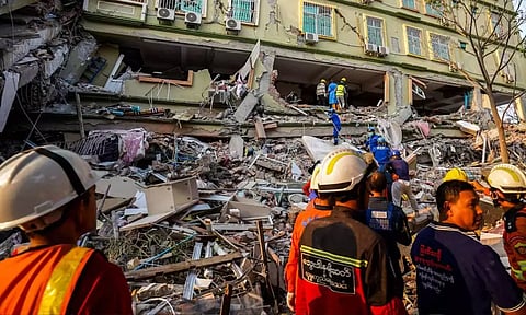 மியான்மர் நிலநடுக்கம்: பலி எண்ணிக்கை 3,455 ஆக உயர்வு