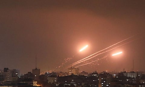 காசாவில் 43 பேர் பலி: இஸ்ரேல் மீது சரமாரியாக ராக்கெட்டுகளை ஏவி ஹமாஸ் பதிலடி