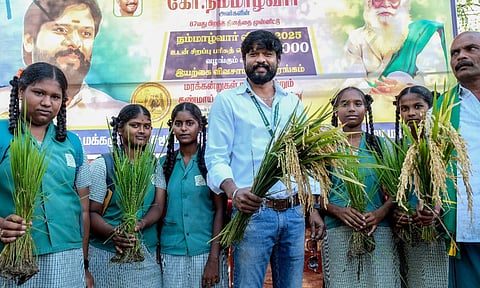 நம்மாழ்வாருக்கு மணிமண்டபம் - தமிழக அரசுக்கு நடிகர் சௌந்தரராஜா வேண்டுகோள்