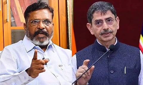 ஆளுநரை உடனடியாகப் பதவி நீக்கம் செய்ய வேண்டும்- திருமாவளவன்