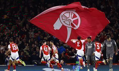 UEFA சாம்பியன்ஸ் லீக் காலிறுதி முதல் லெக்: ரியல் மாட்ரிட்டை 3-0 என வீழ்த்தியது ஆர்சனல்