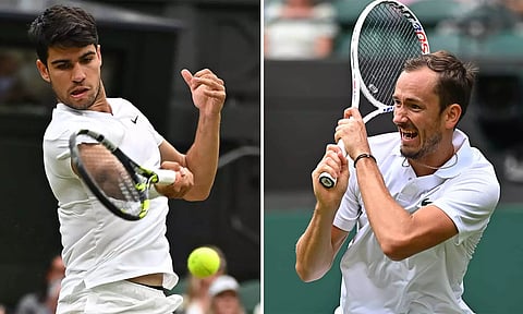 மாண்டே கார்லோ மாஸ்டர்ஸ்: மெத்வதேவ், அல்காரஸ் அடுத்த சுற்றுக்கு முன்னேற்றம்