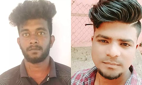 கைது செய்யப்பட்ட ராஜூ - மணிமாறன் 