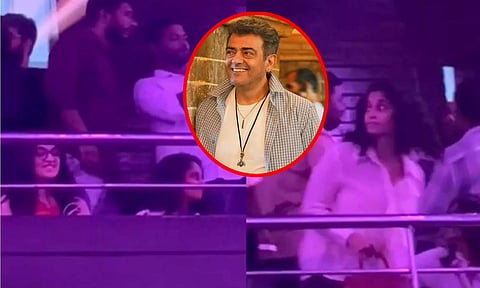 'குட் பேட் அக்லி' படத்தை தனது மகளுடன் கண்டு ரசிக்கும் ஷாலினி