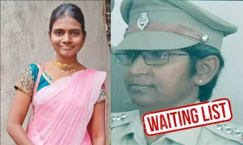 காவல் நிலையம் முன்பு விஷம் குடித்து பெண் தற்கொலை: இன்ஸ்பெக்டர் காத்திருப்போர் பட்டியலுக்கு மாற்றம்